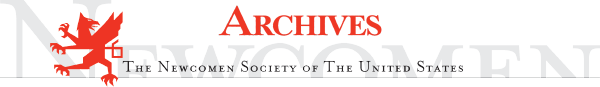 The Newcomen Society of the United States Archives